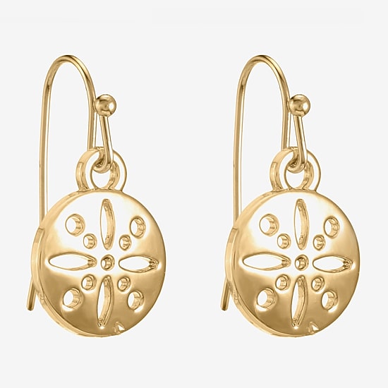 Liz Claiborne® Round Drop Earrings