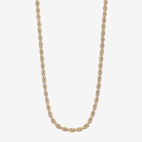 Monet Jewelry Womens Stainless Steel 18 Inch Collar Necklace