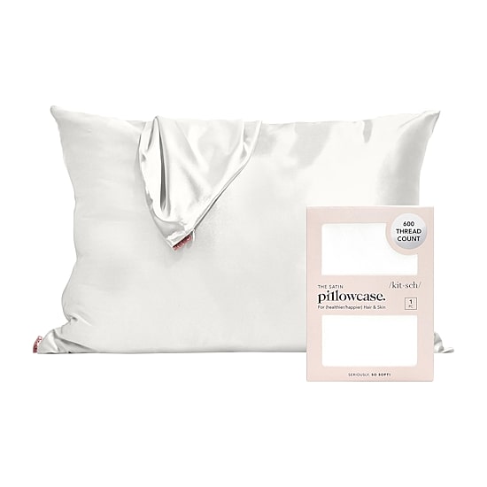 Kitsch Satin Pillowcase Face Pillow Cover