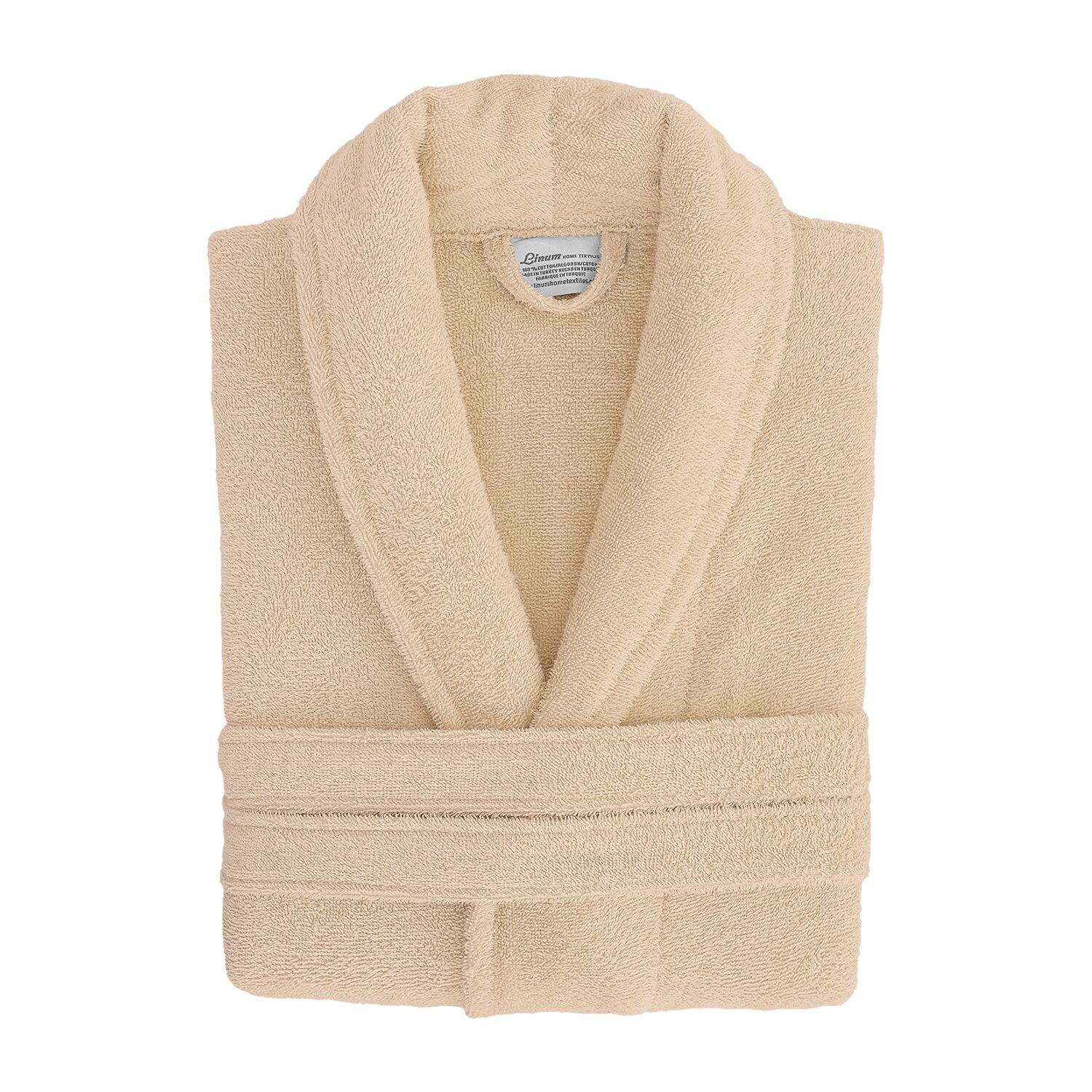 Linum Home Textiles Unisex Adult Terry Cloth Long Sleeve Length Robe