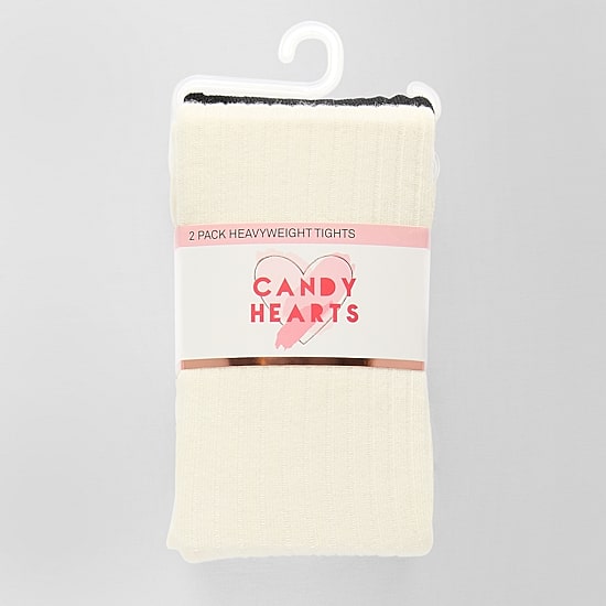 Candy Hearts Little & Big Kid Girls 2-pc. Tights