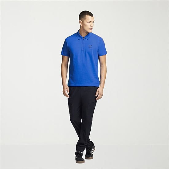 MESSI Collection Mens Regular Fit Short Sleeve Polo Shirt