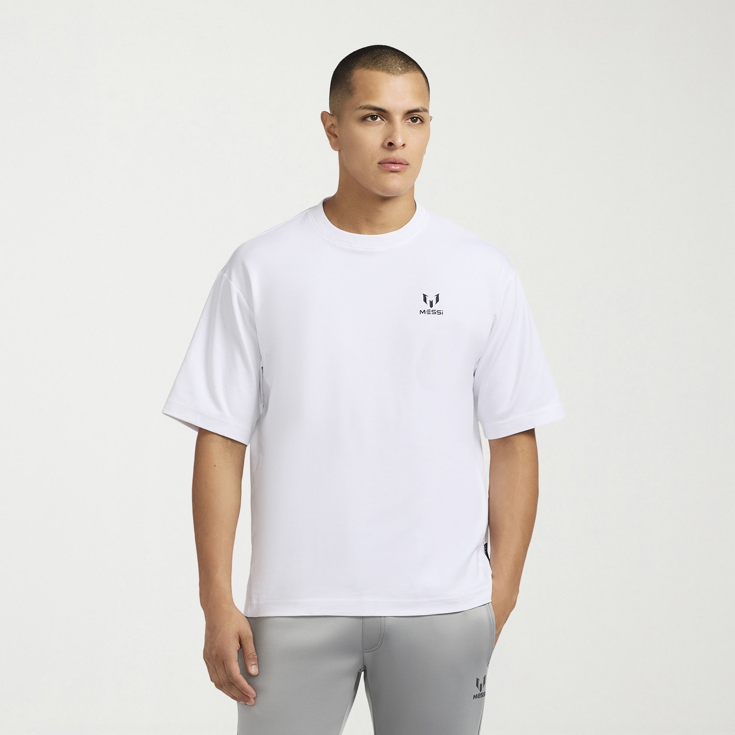 MESSI Collection Mens Crew Neck Short Sleeve Active T-Shirt