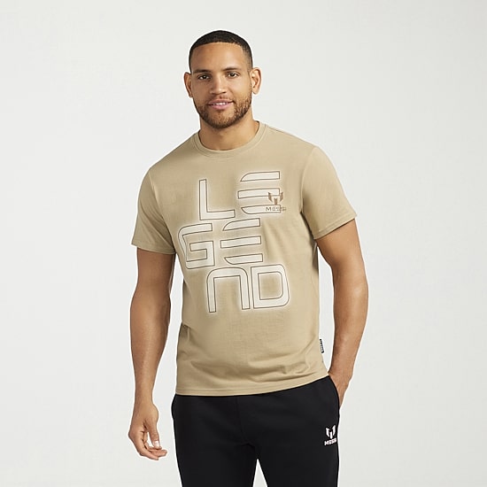 MESSI Collection Mens Crew Neck Short Sleeve Regular Fit Graphic T-Shirt
