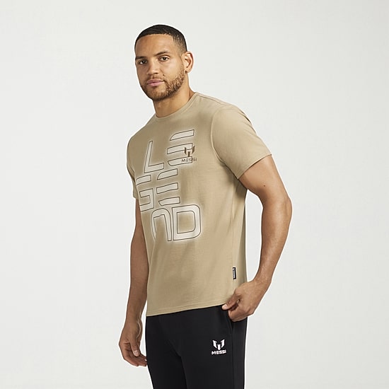 MESSI Collection Mens Crew Neck Short Sleeve Regular Fit Graphic T-Shirt