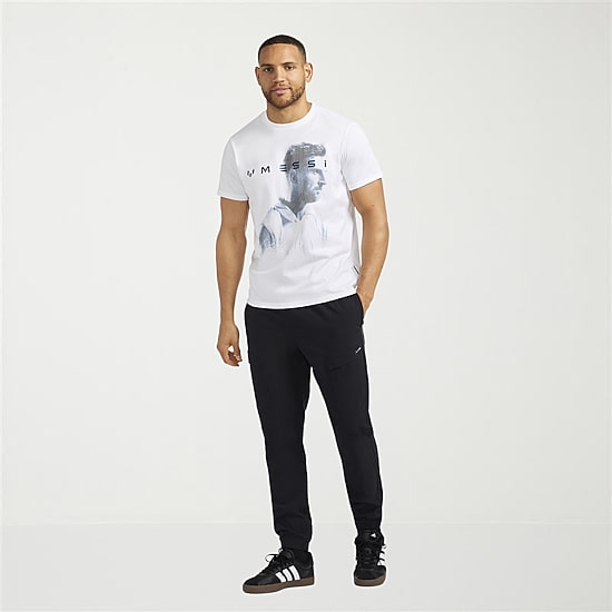 MESSI Collection Mens Crew Neck Short Sleeve Regular Fit Graphic T-Shirt