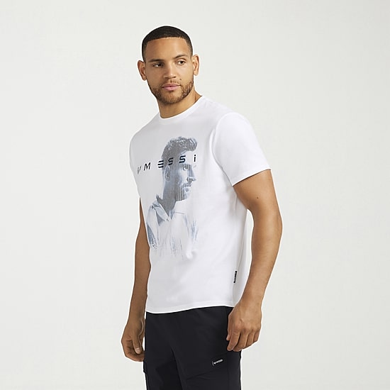 MESSI Collection Mens Crew Neck Short Sleeve Regular Fit Graphic T-Shirt