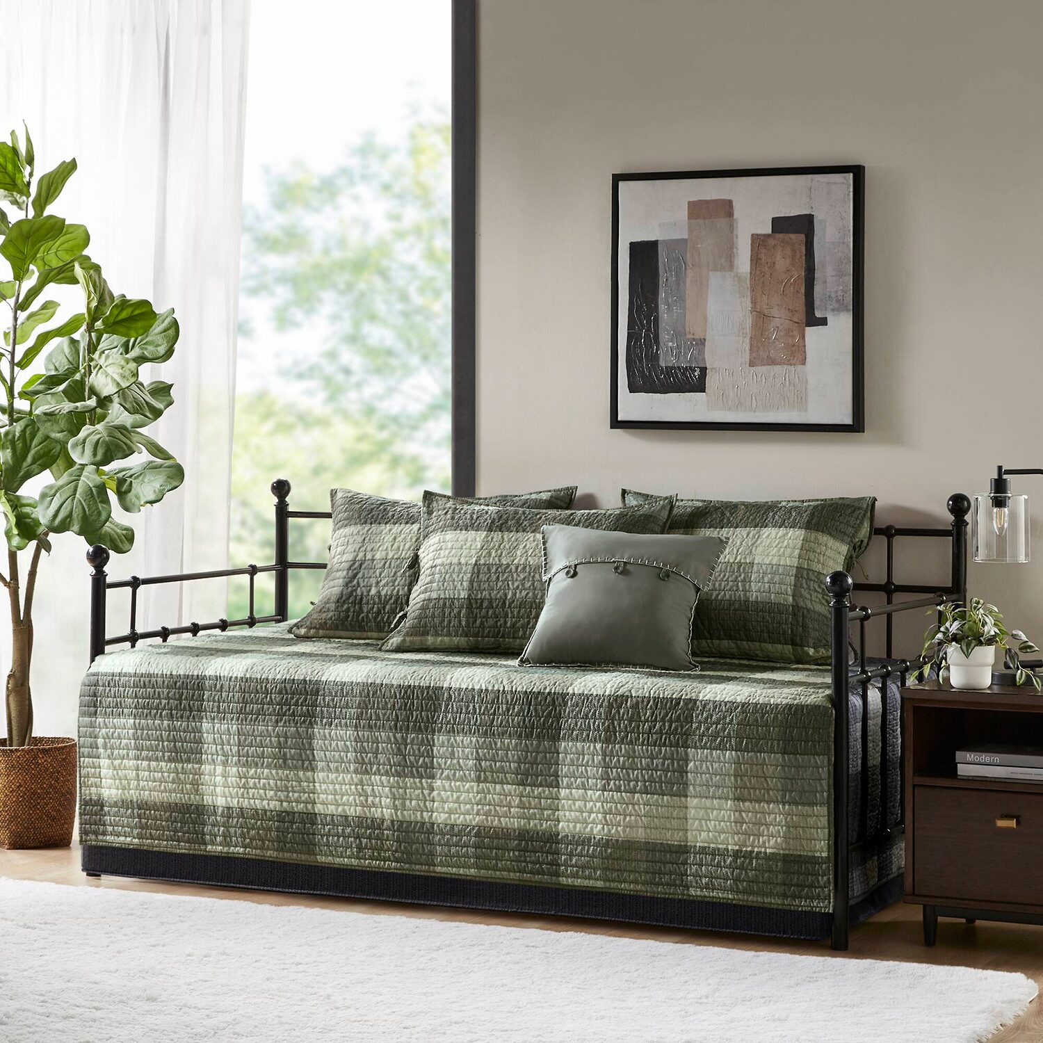 Madison Park Daybed Pioneer 6-pc. Reversible Coverlet Set