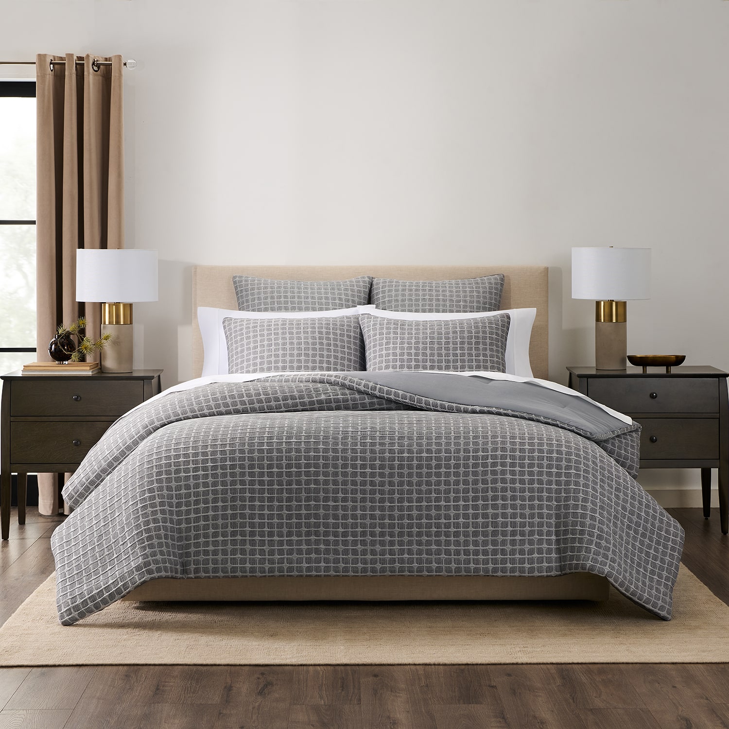Fieldcrest Turnin Geo 3-pc. Duvet Cover Set