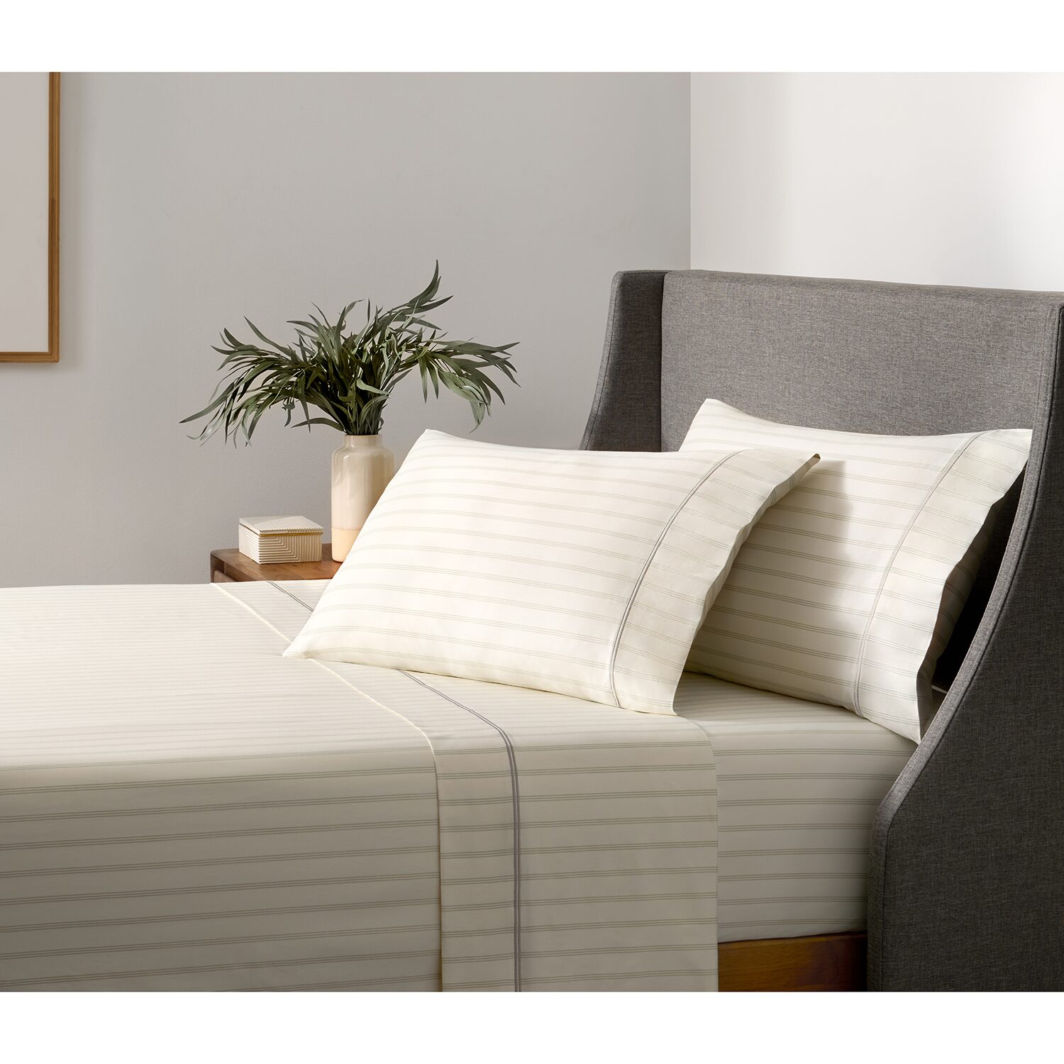 Fieldcrest 400tc Classic Chain Stripe Sheet Set