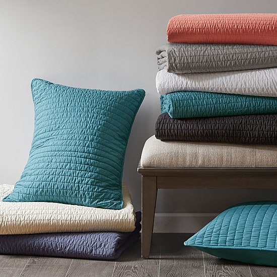 Madison Park Jaxson 3-Pc Quilt Set with Breathable Cotton-rich Blend Filling