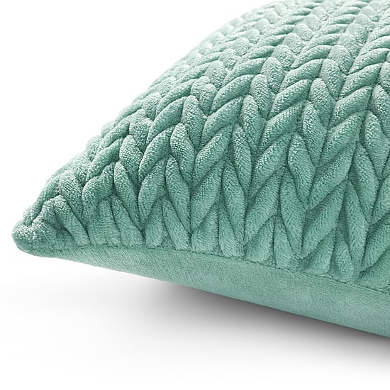 Fieldcrest Faux Mink 20x20 Square Throw Pillow