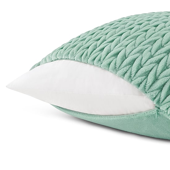Fieldcrest Faux Mink 20x20 Square Throw Pillow