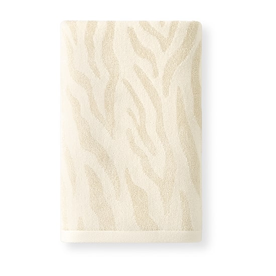 Fieldcrest Oversized Zebra Textured Bath Towel