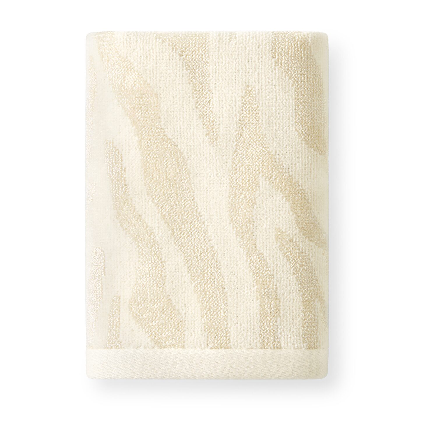 Fieldcrest Oversized Zebra Textured Bath Towel