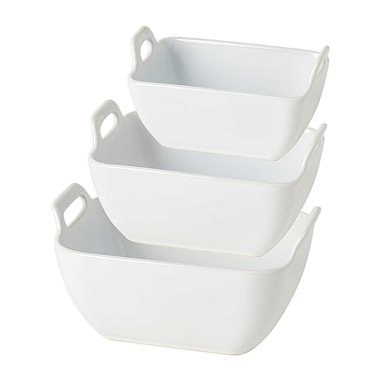 Denmark 3-pc. Stoneware Serving Bowl