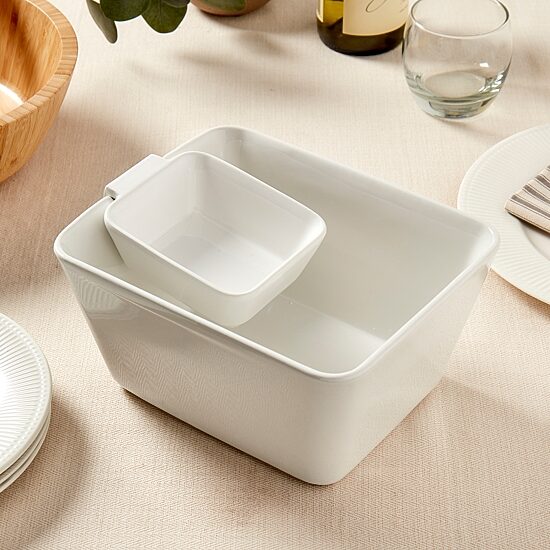 Denmark 2-pc. Ceramic Chip & Dip Set