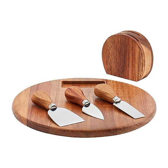 Gallery 5-pc. Wood Cheese Board Set