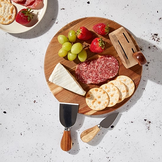 Gallery 5-pc. Wood Cheese Board Set
