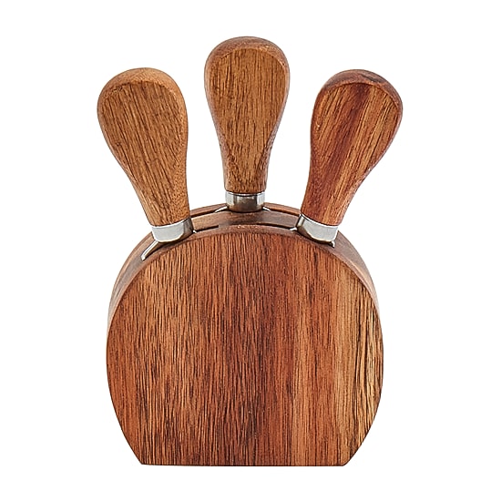 Gallery 5-pc. Wood Cheese Board Set