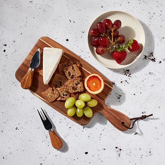 Gallery 3-pc. Wood Cheese Board Set