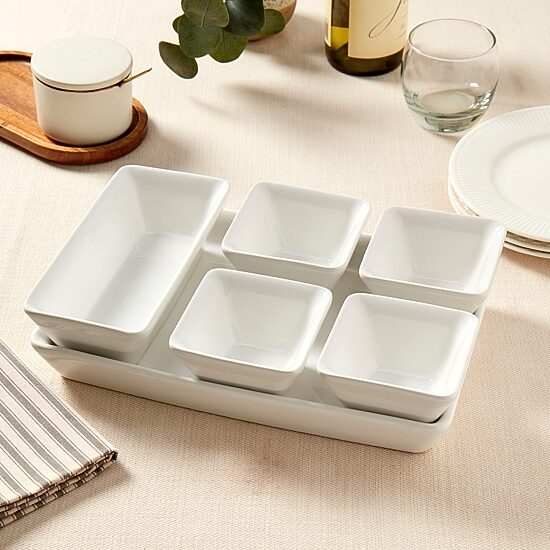 Denmark 6-pc. Ceramic Serving Set