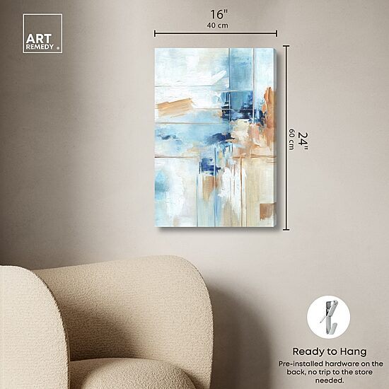 ART REMEDY® "House Of Lines I" Giclee Abstract Canvas Art