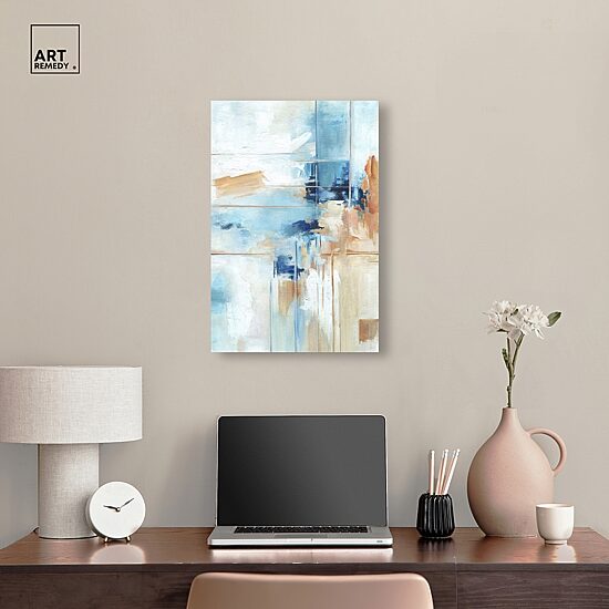 ART REMEDY® "House Of Lines I" Giclee Abstract Canvas Art