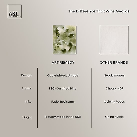 ART REMEDY® "Scented Cedar" Giclee Abstract Canvas Art