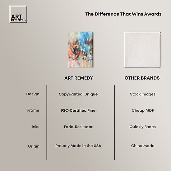 ART REMEDY® "Lovely Feeling" Giclee Abstract Canvas Art