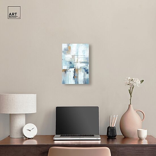 ART REMEDY® "House Of Lines Ii " Giclee Abstract Canvas Art