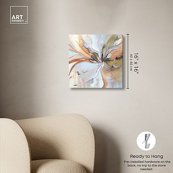 ART REMEDY® "Golden Aesthetic" Giclee Abstract Canvas Art