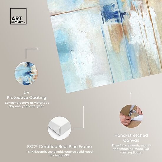 ART REMEDY® "House Of Lines I" Giclee Abstract Canvas Art