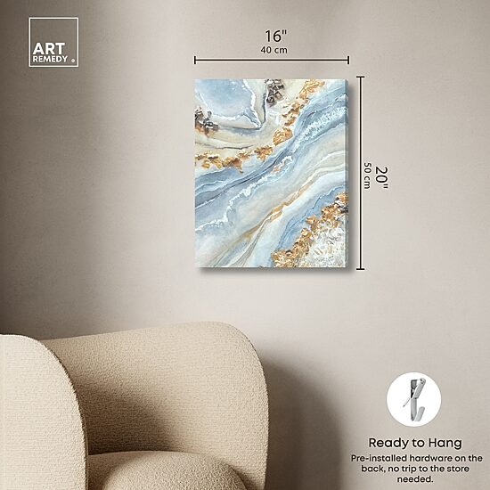 ART REMEDY® "A Beautiful Fiction" Giclee Abstract Canvas Art