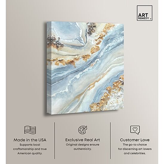 ART REMEDY® "A Beautiful Fiction" Giclee Abstract Canvas Art