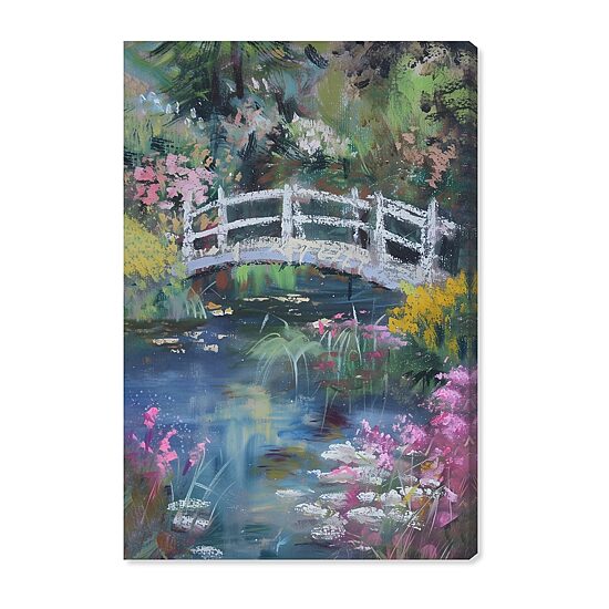 ART REMEDY® "Hidden Garden" Giclee Floral And Botanical Canvas Art