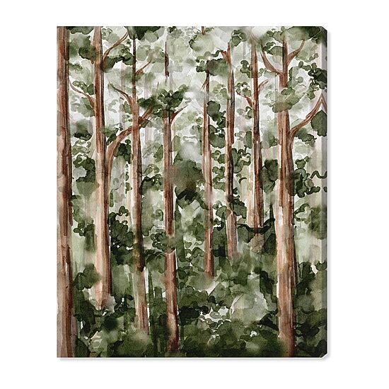 ART REMEDY® "Wildy Forest" Giclee Nature And Landscape Canvas Art
