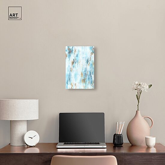 ART REMEDY® "Textured Shades" Giclee Abstract Canvas Art