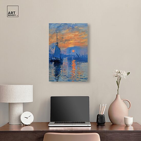 ART REMEDY® "Till Dusk" Giclee Nautical And Coastal Canvas Art