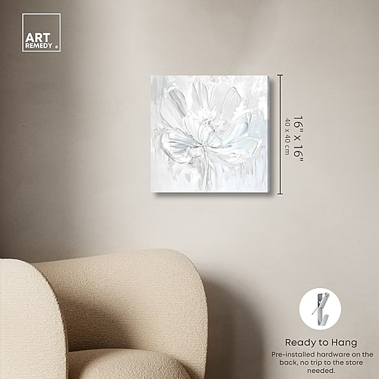 ART REMEDY® "Magnolia Ii" Giclee Floral And Botanical Canvas Art