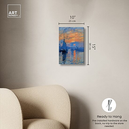 ART REMEDY® "Till Dusk" Giclee Nautical And Coastal Canvas Art