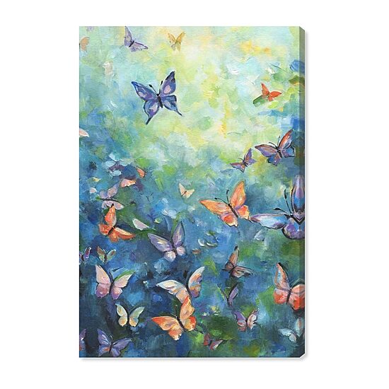 ART REMEDY® "Aesthetic Butterflies" Giclee Animals Canvas Art