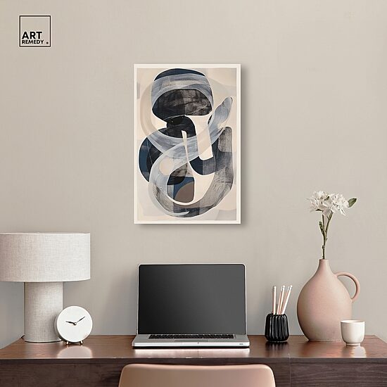 ART REMEDY® "Slither" Giclee Abstract Canvas Art