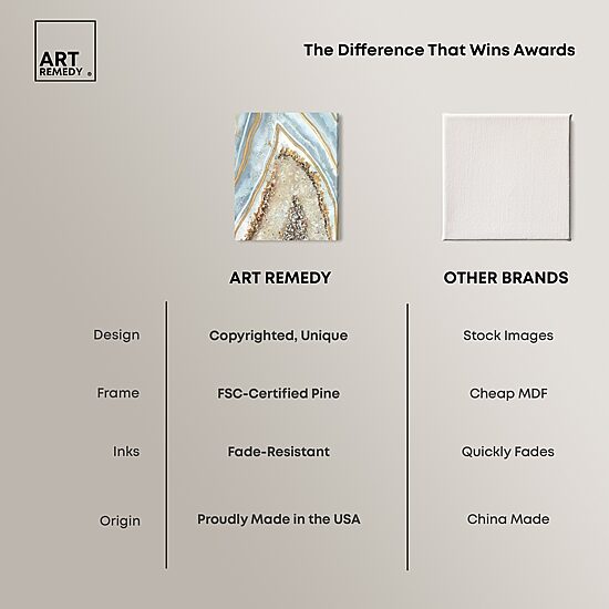 ART REMEDY® "Clarity Art" Giclee Abstract Canvas Art