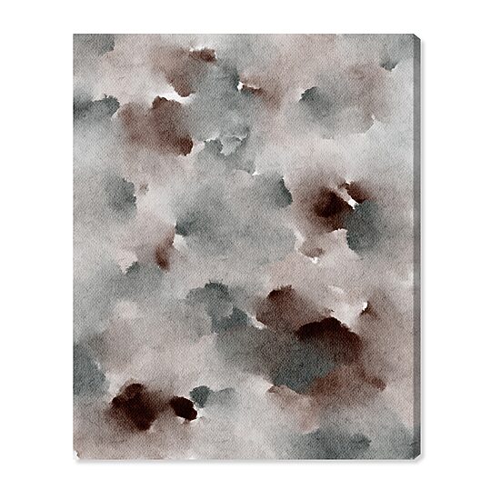 ART REMEDY® "The Winter February" Giclee Abstract Canvas Art
