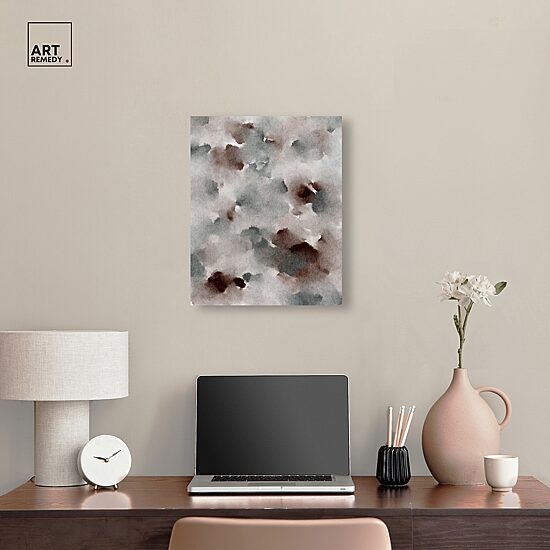ART REMEDY® "The Winter February" Giclee Abstract Canvas Art