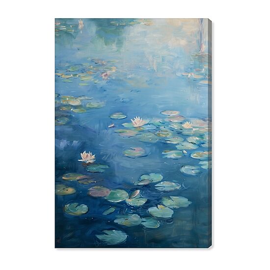 ART REMEDY® "Morning Dew Panoramic" Giclee Classic And Figurative Canvas Art