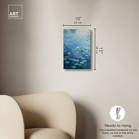 ART REMEDY® "Morning Dew Panoramic" Giclee Classic And Figurative Canvas Art