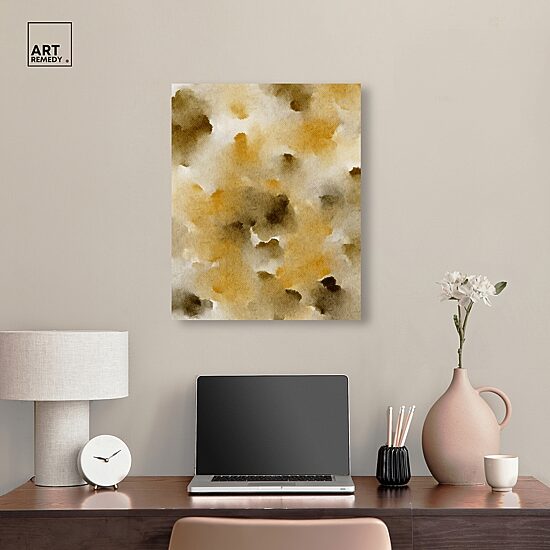 ART REMEDY® "Granola Chocolate Chips" Giclee Abstract Canvas Art