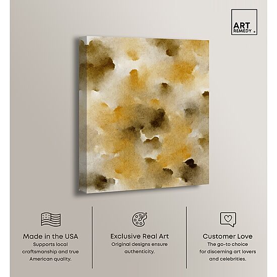 ART REMEDY® "Granola Chocolate Chips" Giclee Abstract Canvas Art